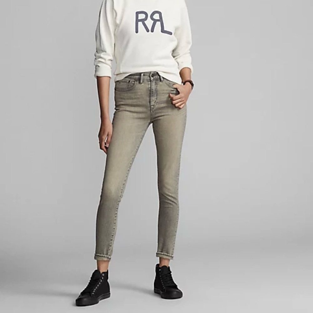 Ralph Lauren High-Rise Skinny Jeans